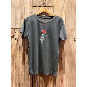 DESERT DREAMER BONE ROSE EMBROIDERED T